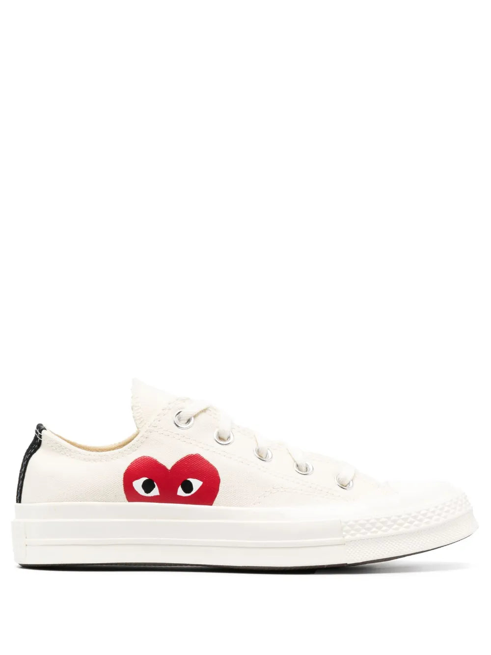Comme Des Garçons Play x Converse Tenis Con Corazones Estampados | Neutro | FARFETCH MX