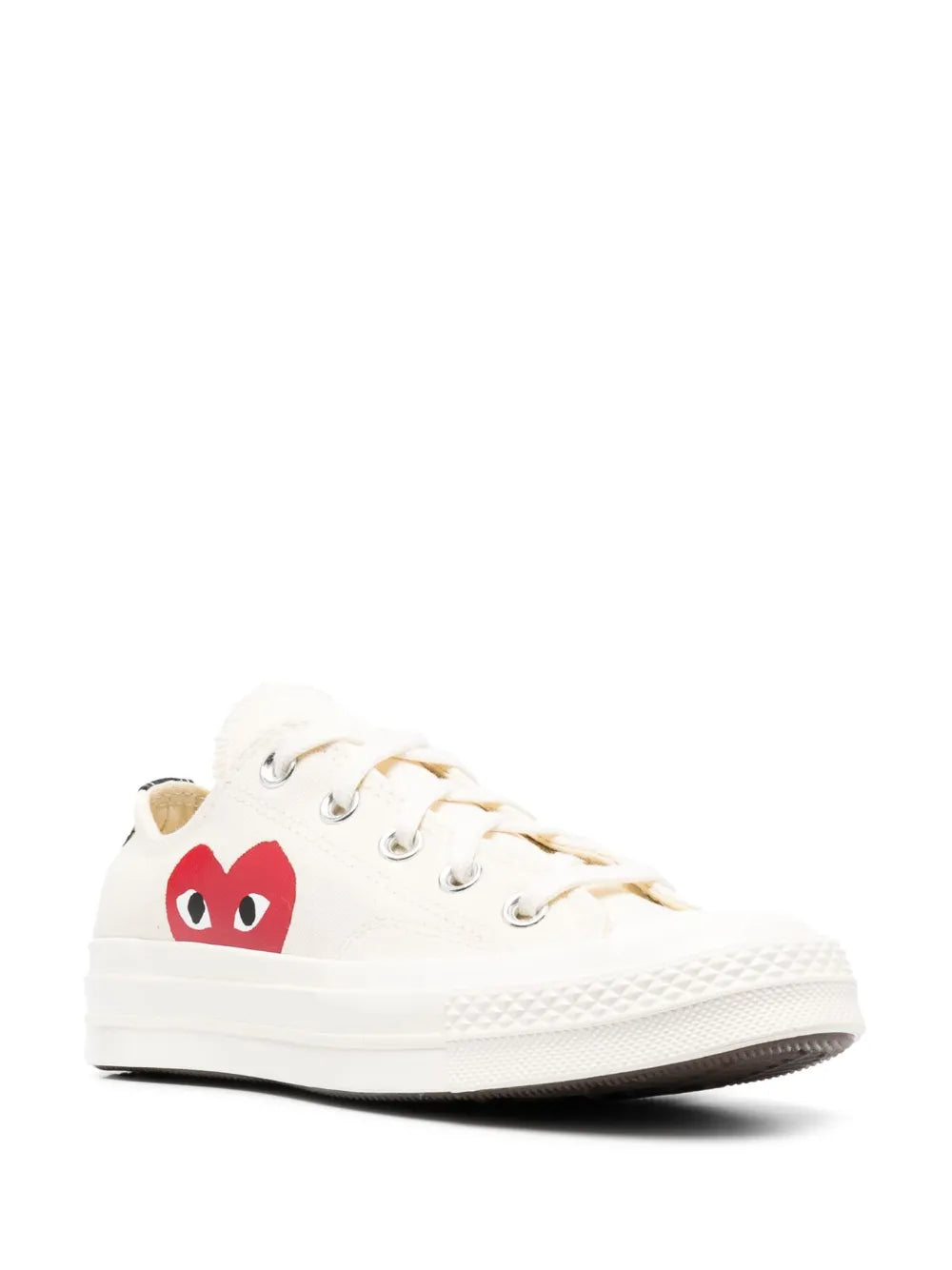 Comme Des Garçons Play x Converse Tenis Con Corazones Estampados | Neutro | FARFETCH MX