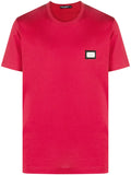 Dolce & Gabbana playera con etiqueta de la marca | rojo | Image 1