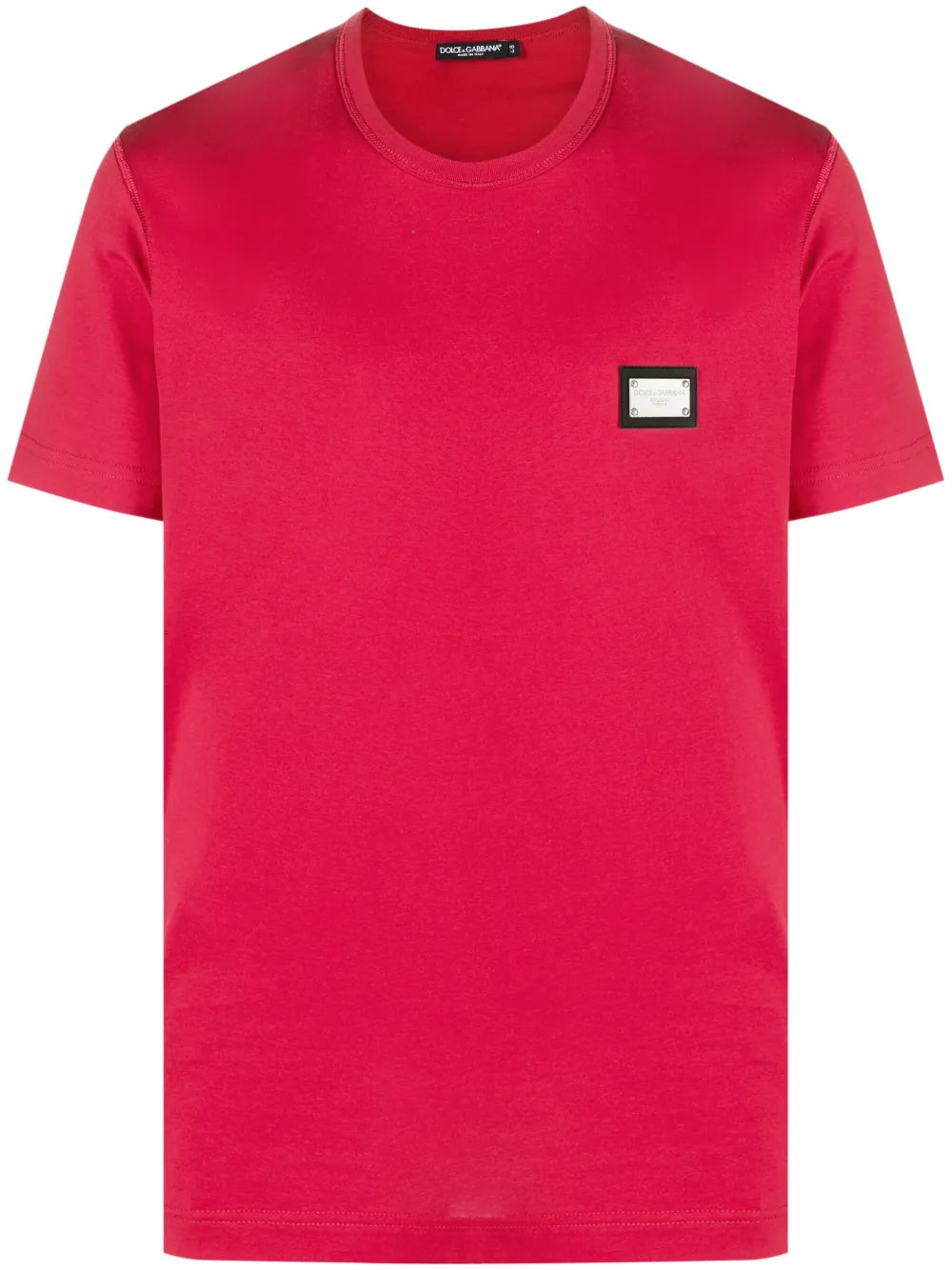 Dolce & Gabbana playera con etiqueta de la marca | rojo | Image 1