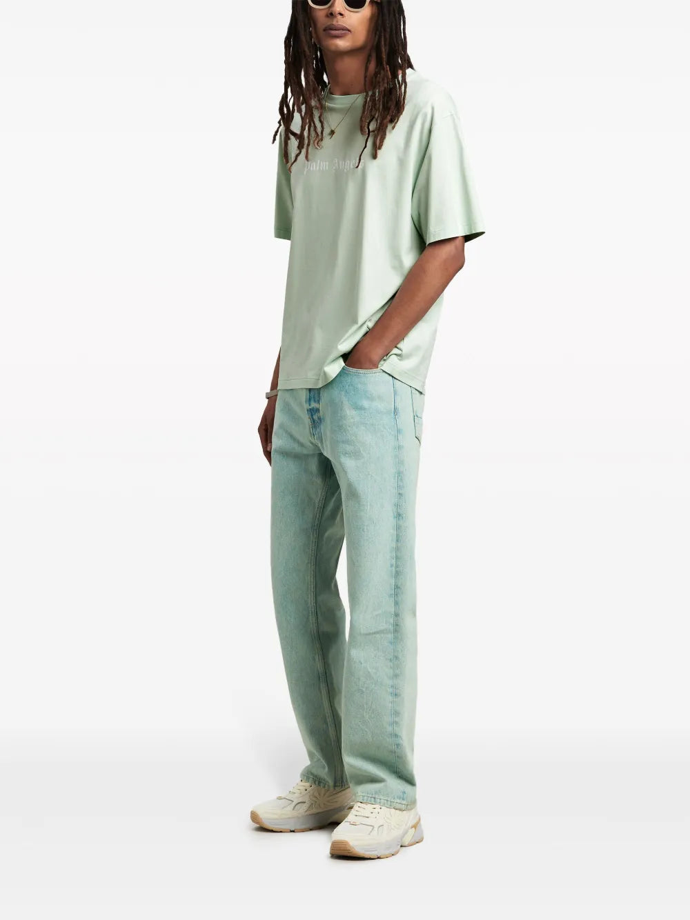 Palm Angels playera con logo estampado | Playeras | Image 2