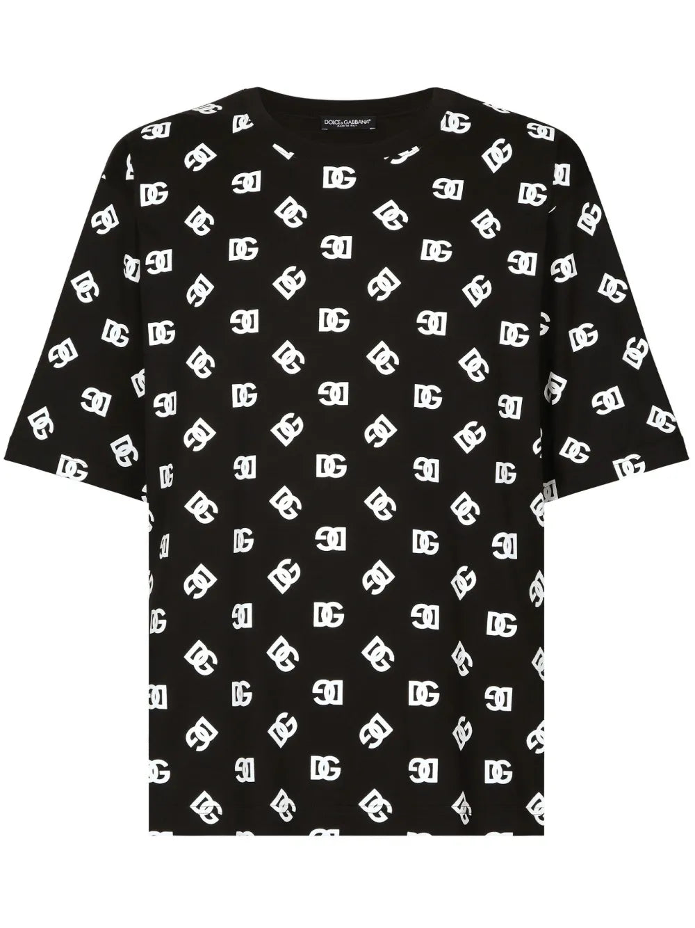 Dolce & Gabbana playera con monograma estampado | negro | Image 1