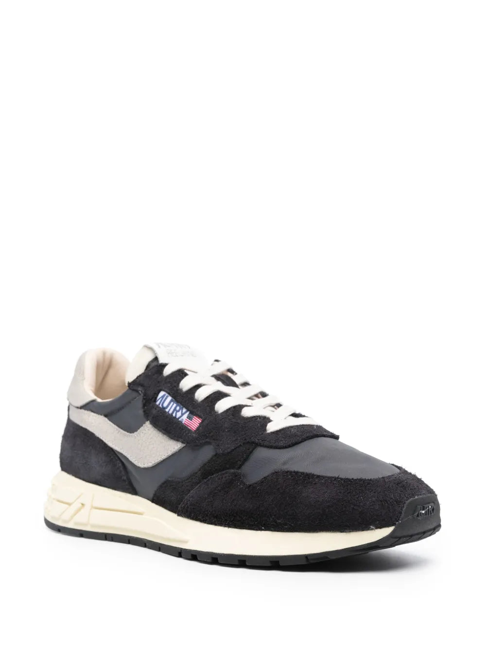 Autry Tenis Bajos Reelwind De Nylon Negro y Gamuza | Negro | FARFETCH MX