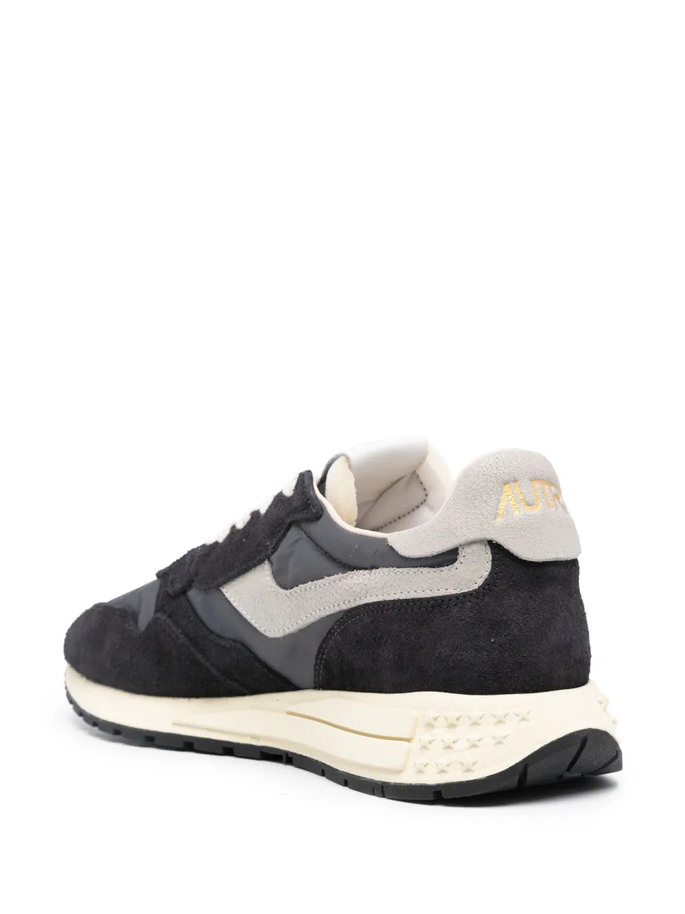 Autry Tenis Bajos Reelwind De Nylon Negro y Gamuza | Negro | FARFETCH MX