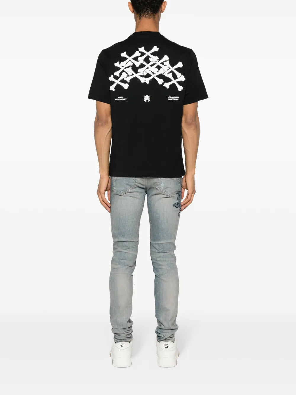 AMIRI Playera Bones Stacked | Playeras | Image 2