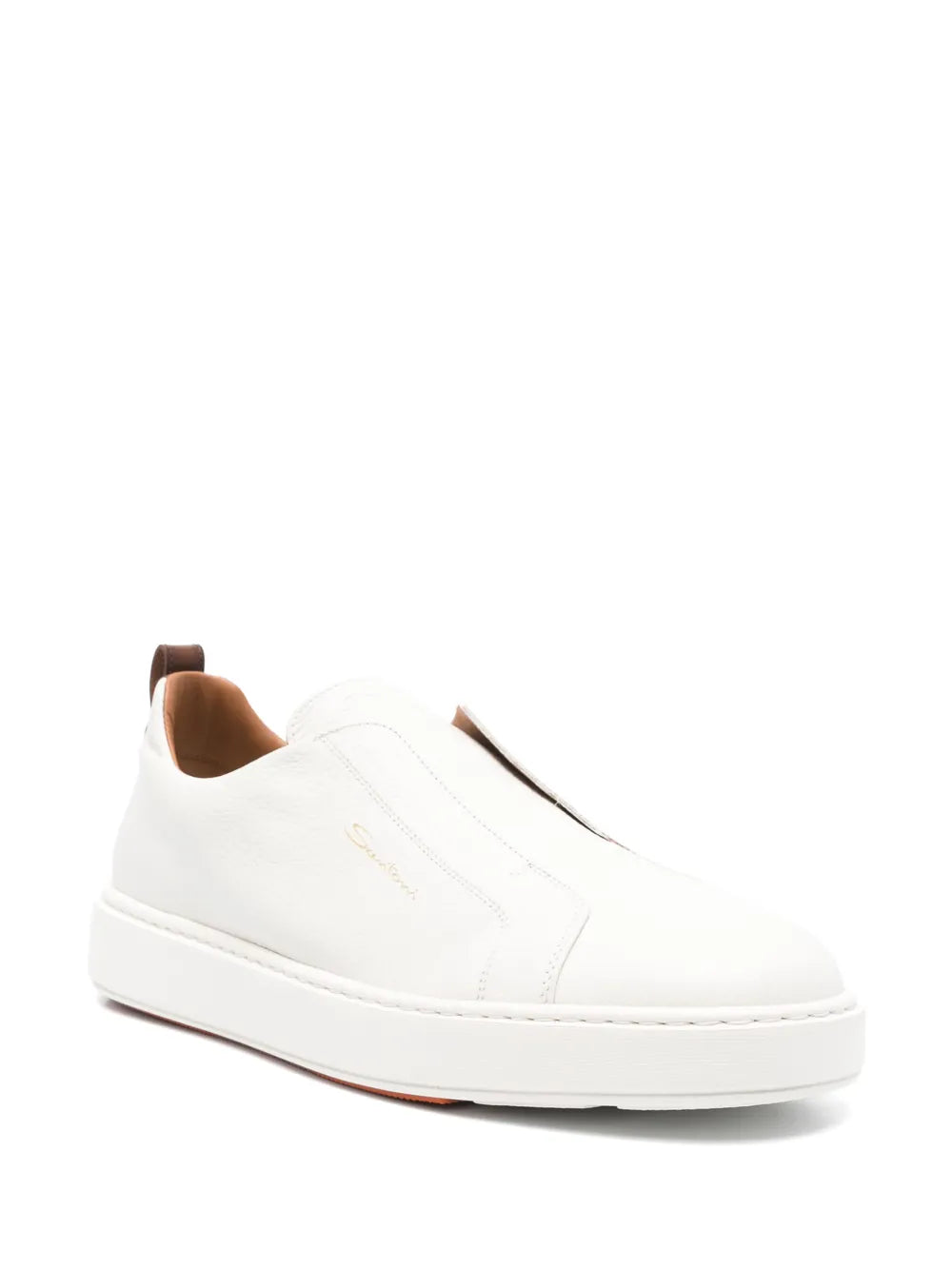 Santoni Tenis Con Logo Estampado | Neutro | FARFETCH MX