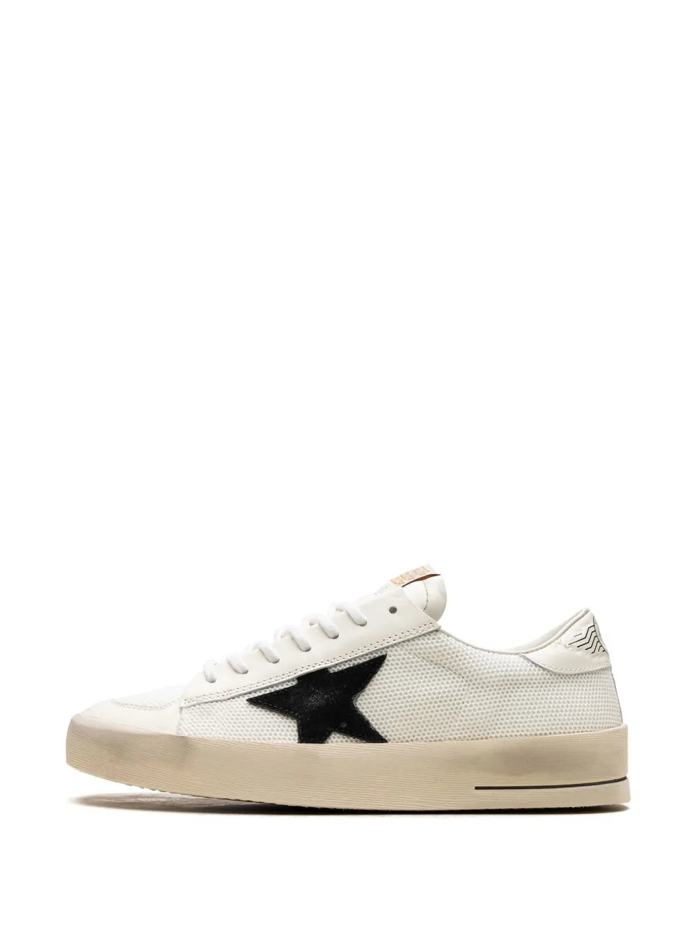 Golden Goose Stardan star-patch Lace Up Sneakers | Blanco | FARFETCH MX