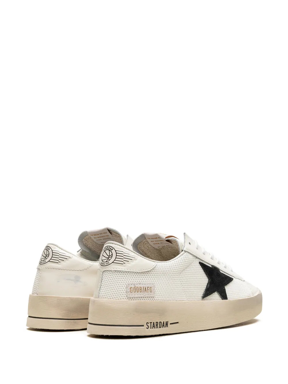 Golden Goose Stardan star-patch Lace Up Sneakers | Blanco | FARFETCH MX