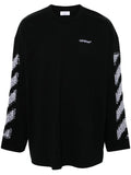 Off-White Playera Pixel Diagonal | Negro | FARFETCH MX