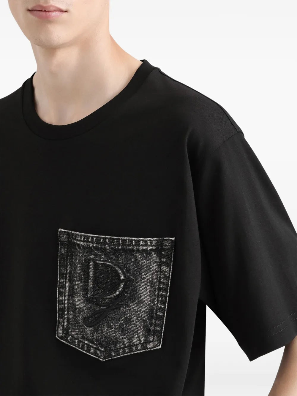 Dolce & Gabbana playera con logo en el bolsillo | Image 5