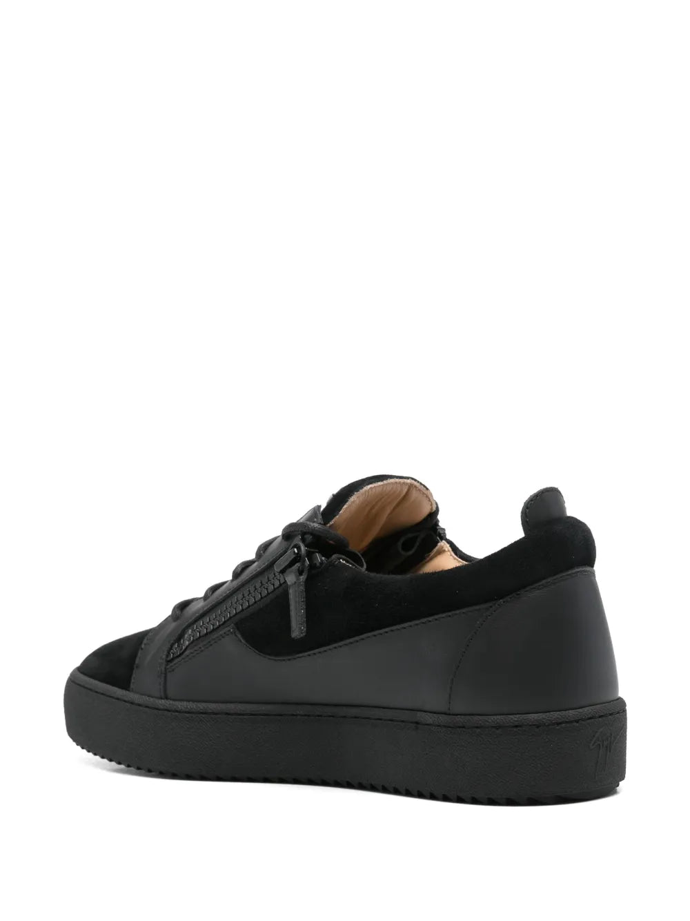 Giuseppe Zanotti Tenis Bajos Frankie Con Cierre Doble | Negro | FARFETCH MX