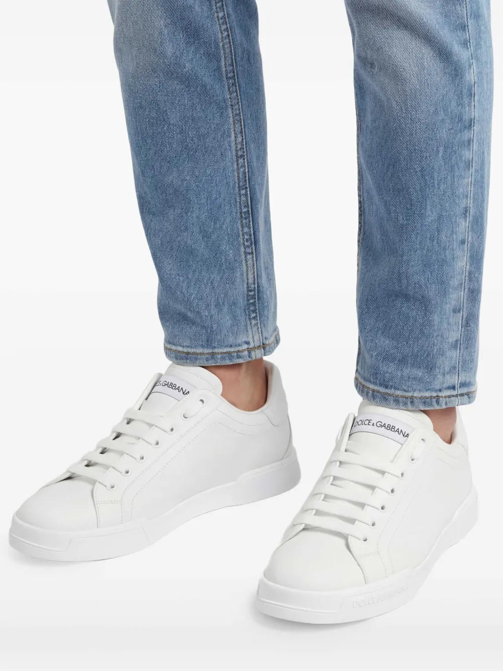 Dolce & Gabbana Tenis Con Agujetas | Blanco | FARFETCH MX