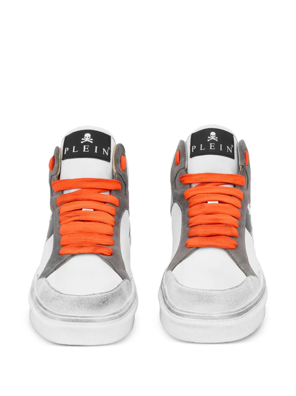 Philipp Plein Tenis Altos Con Motivo Skull En Colaboración Con Retrokickz | Blanco | FARFETCH MX