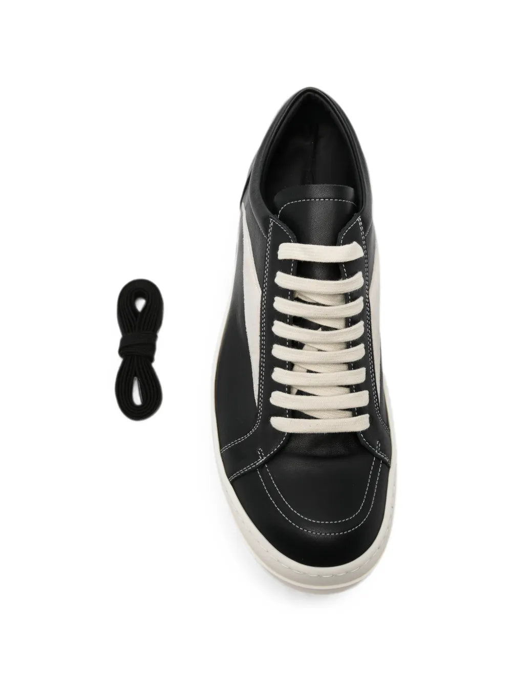 Rick Owens Tenis Con Agujetas | Negro | FARFETCH MX