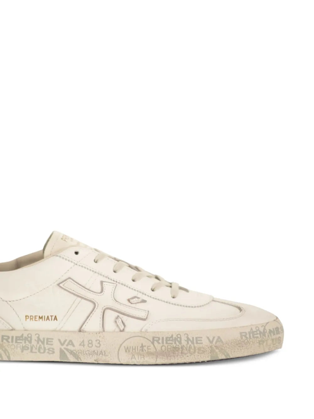 Premiata Tenis David 8091 Con Detalle Del Logo | Neutro | FARFETCH MX