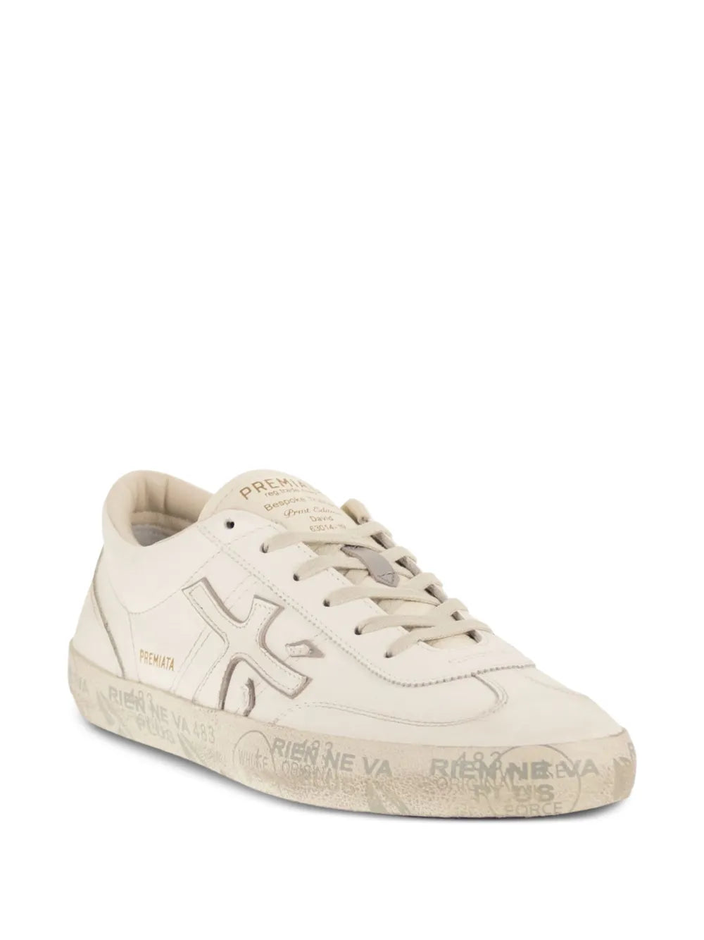 Premiata Tenis David 8091 Con Detalle Del Logo | Neutro | FARFETCH MX