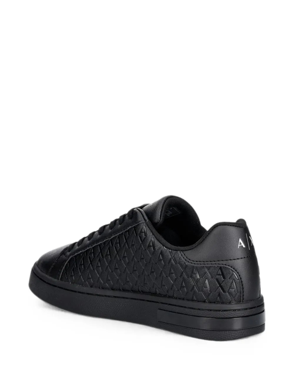 Armani Exchange Tenis Con Agujetas y Logo En Relieve | Negro | FARFETCH MX
