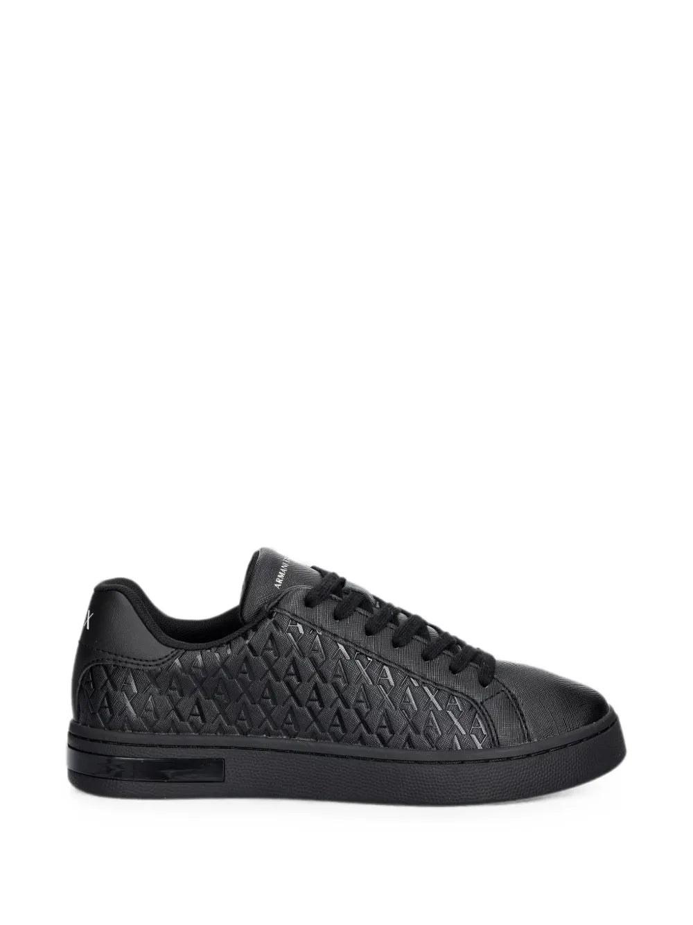 Armani Exchange Tenis Con Agujetas y Logo En Relieve | Negro | FARFETCH MX