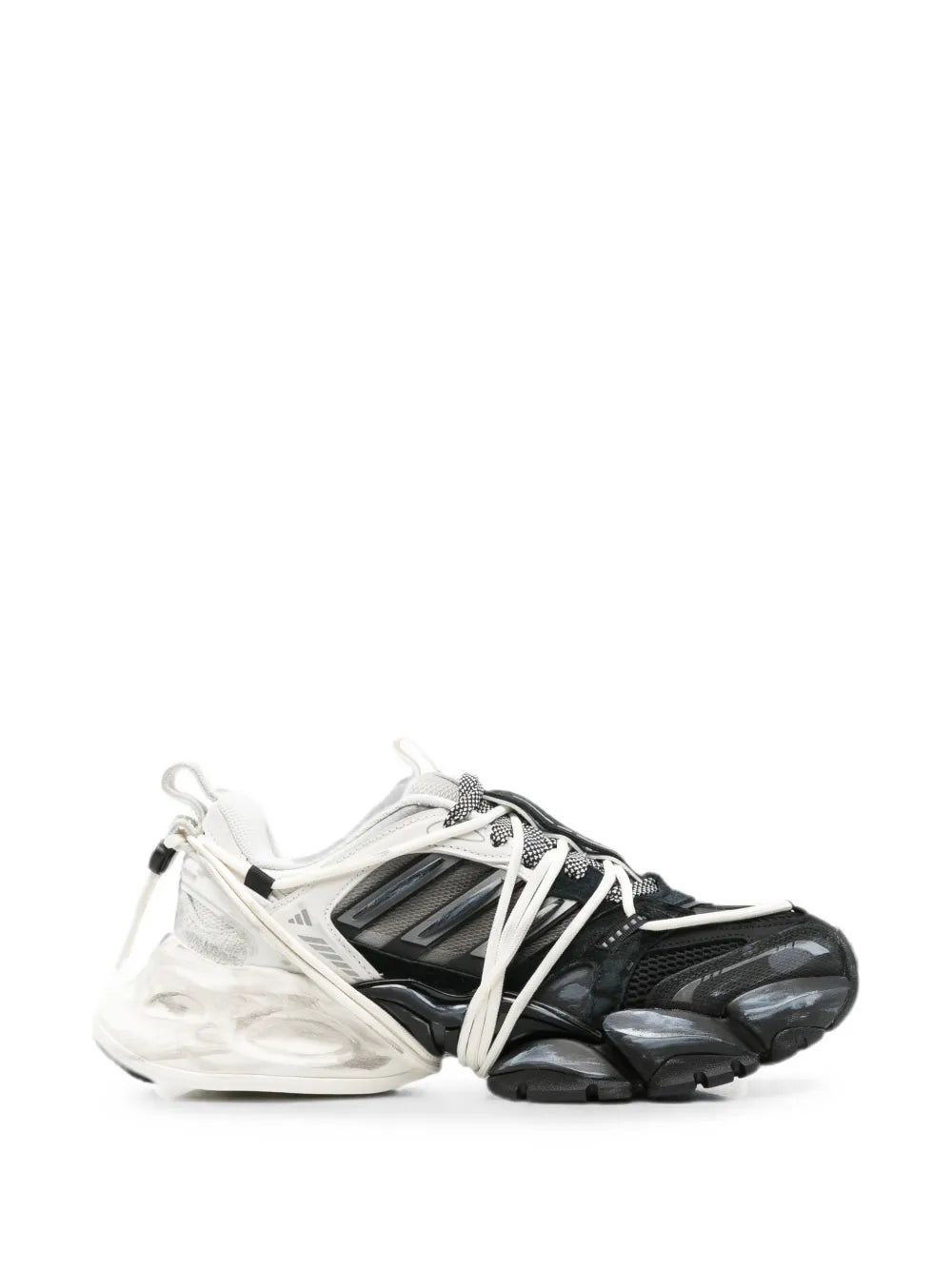 Adidas Tenis Con Agujetas y Paneles | Negro | FARFETCH MX