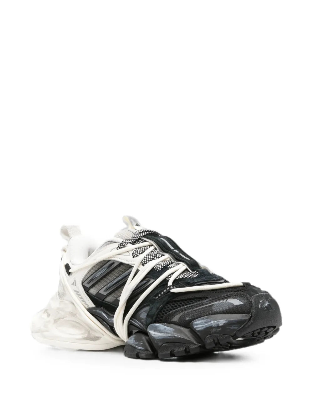 Adidas Tenis Con Agujetas y Paneles | Negro | FARFETCH MX